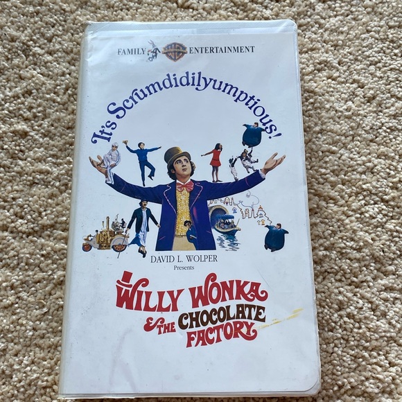 Vintage Willy Wonka VHS - Picture 1 of 3